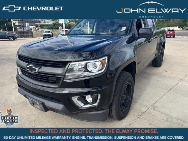 Black 2019 Chevrolet Colorado Pickup Truck Four-Wheel Drive 8-Speed Automatic