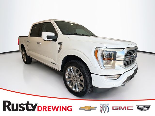 White Metallic 2023 Ford F-150 Pickup Truck Four-Wheel Drive Automatic