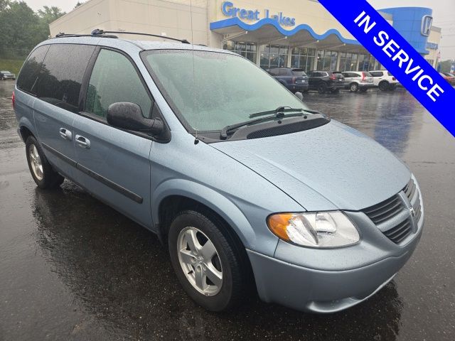 Butane Blue Pearl 2005 Dodge Caravan Minivan Front-Wheel Drive 4-Speed Automatic