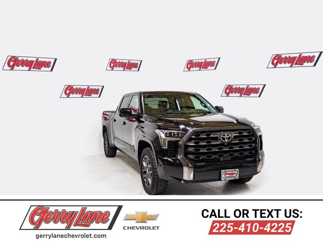 Midnight Black Metallic 2023 Toyota Tundra Pickup Truck Four-Wheel Drive Automatic