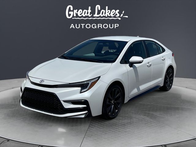 Pearl 2024 Toyota Corolla Sedan Front-Wheel Drive Continuously Variable Transmission