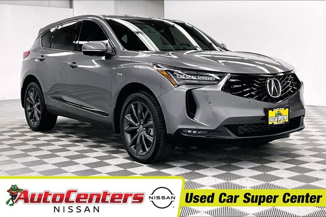 Liquid Carbon Metallic 2025 Acura RDX SH-AWD with A-Spec Package SUV / Crossover All-Wheel Drive 10-Speed Automatic