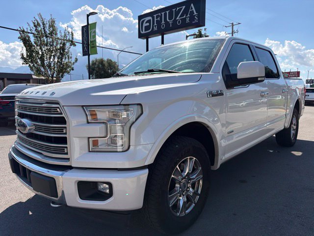 White 2017 Ford F-150 Pickup Truck Four-Wheel Drive Automatic