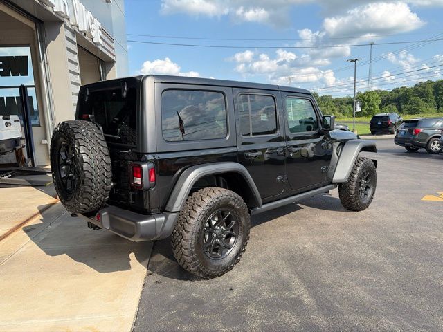 2025 Jeep Wrangler Willys Black at South Hills CDJR