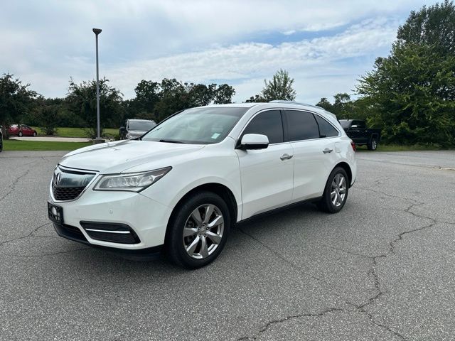 White 2014 Acura MDX SUV / Crossover Front-Wheel Drive 6-Speed Automatic