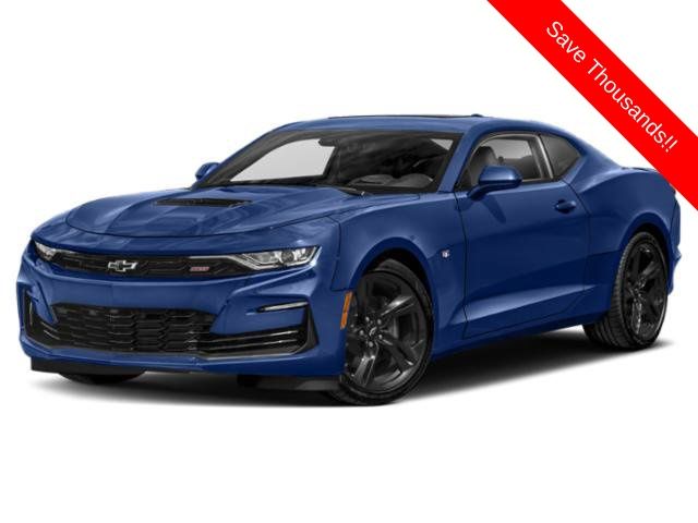 Black 2021 Chevrolet Camaro Coupe Rear-Wheel Drive 6-Speed Manual