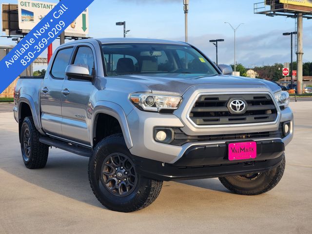 Silver 2017 Toyota Tacoma Pickup Truck Four-Wheel Drive 6-Speed Automatic