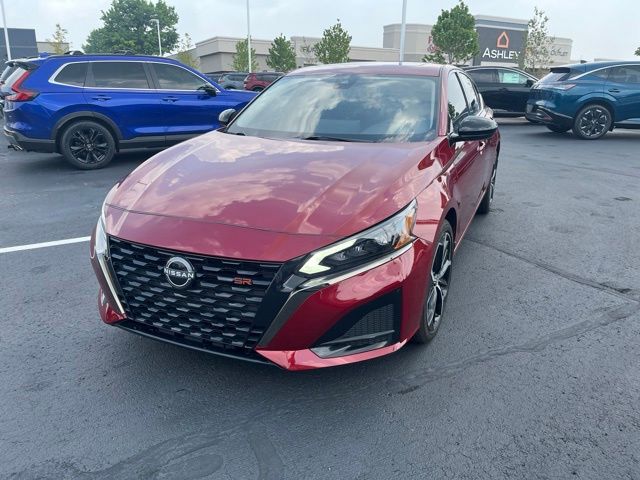 Red (Scarlet Ember) 2025 Nissan Altima Sedan All-Wheel Drive Continuously Variable Transmission