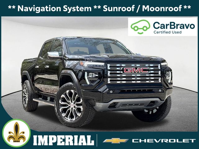 Onyx Black 2024 GMC Canyon Pickup Truck Four-Wheel Drive 8-Speed Automatic