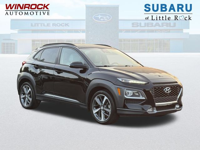 Ultra Black 2019 Hyundai Kona SUV / Crossover All-Wheel Drive 7-Speed Automatic