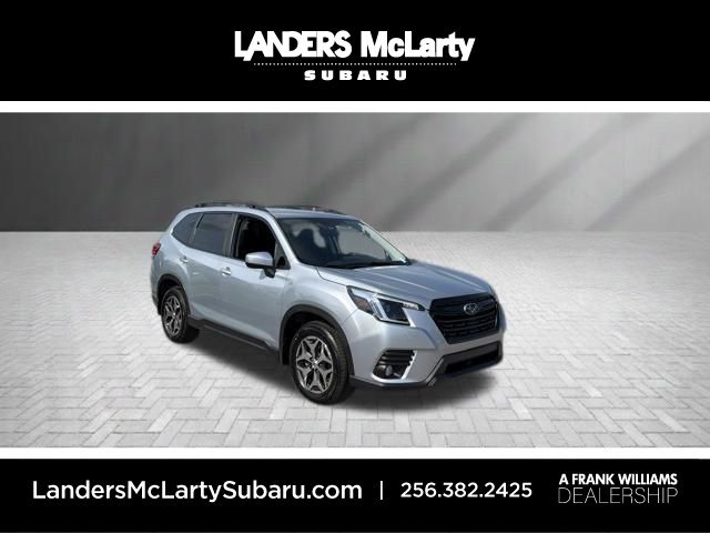 Ice Silver Metallic 2023 Subaru Forester SUV / Crossover All-Wheel Drive Continuously Variable Transmission
