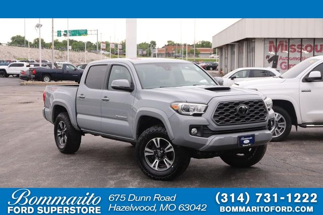 Cement 2018 Toyota Tacoma TRD Sport Double Cab 4WD Pickup Truck Four-Wheel Drive 6-Speed Automatic
