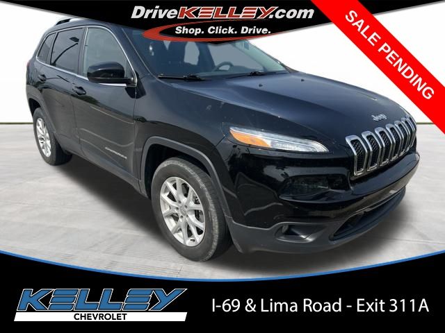 Diamond Black Crystal Pearlcoat 2017 Jeep Cherokee Latitude 4WD SUV / Crossover Four-Wheel Drive 9-Speed Automatic