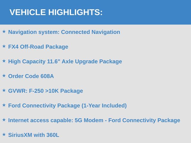 New 2026 Ford F-250SD Truck