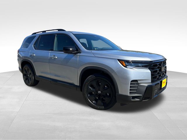 Solar Silver Metallic 2026 Honda Pilot Black Edition AWD SUV / Crossover All-Wheel Drive Automatic