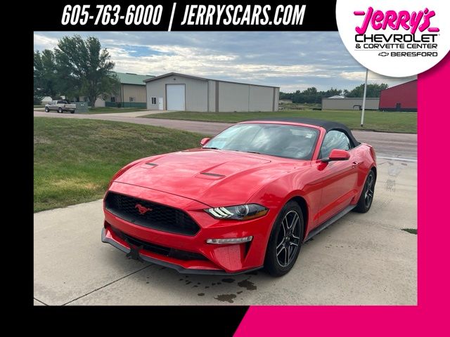 Race Red 2019 Ford Mustang Convertible Rear-Wheel Drive Automatic