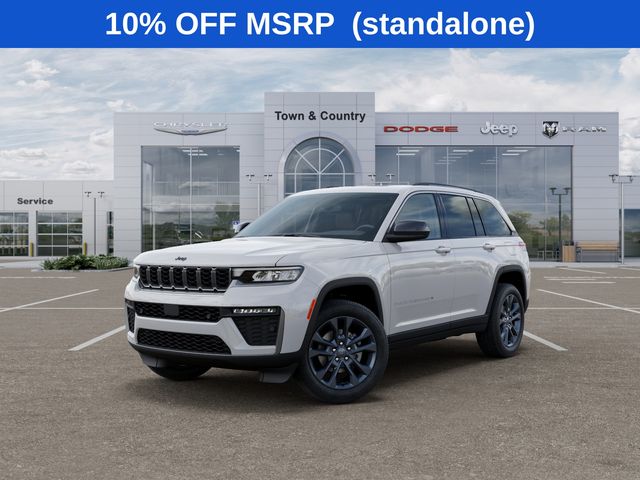 Bright White Clearcoat 2026 Jeep Grand Cherokee SUV / Crossover Four-Wheel Drive 8-Speed Automatic