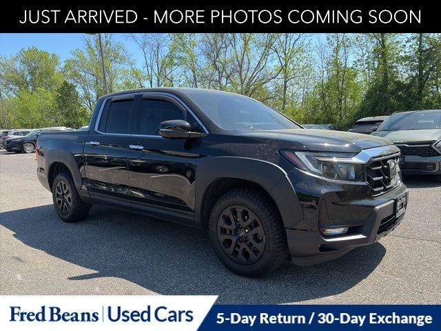 Crystal Black Pearl 2023 Honda Ridgeline RTL-E AWD Pickup Truck All-Wheel Drive 9-Speed Automatic