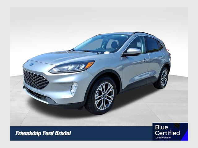 Iconic Silver Metallic 2022 Ford Escape SEL AWD SUV / Crossover All-Wheel Drive 8-Speed Automatic