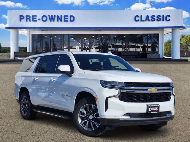 2021 Chevrolet Suburban LS White at Traditions Chevrolet
