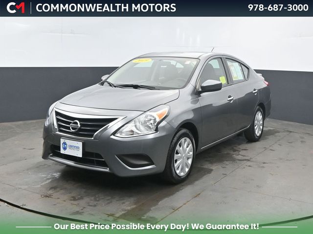 Gray (Gun Metallic) 2019 Nissan Versa SV FWD Sedan Front-Wheel Drive Continuously Variable Transmission