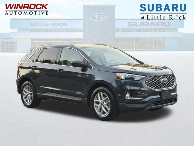 Blue Metallic 2024 Ford Edge SUV / Crossover All-Wheel Drive 8-Speed Automatic