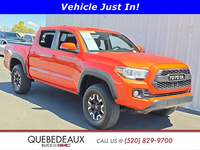 Inferno Red 2018 Toyota Tacoma Pickup Truck Four-Wheel Drive 6-Speed Automatic