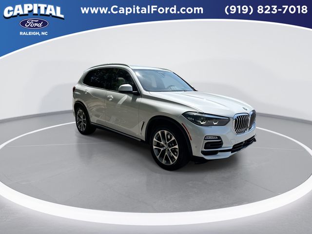 Used 2020 BMW X5 40i with VIN 5UXCR4C03L9B10547 for sale in Raleigh, NC