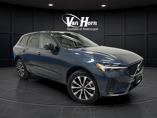 Denim Blue Metallic 2025 Volvo XC60 B5 Core Dark Theme AWD SUV / Crossover All-Wheel Drive Automatic