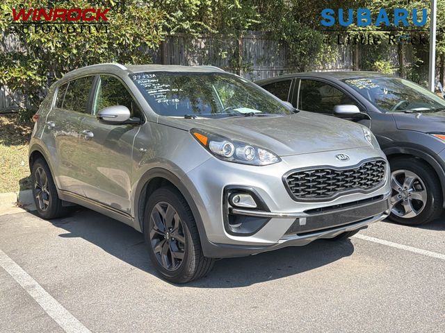 Steel Gray 2020 Kia Sportage SUV / Crossover All-Wheel Drive 6-Speed Automatic Overdrive