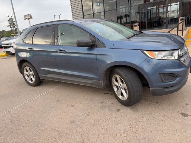Blue 2018 Ford Edge SE SUV / Crossover Front-Wheel Drive 6-Speed Automatic
