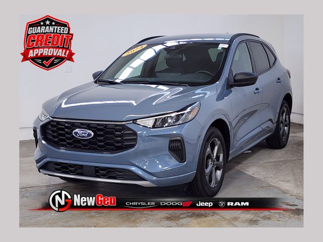 Vapor Blue 2024 Ford Escape SUV / Crossover All-Wheel Drive 8-Speed Automatic