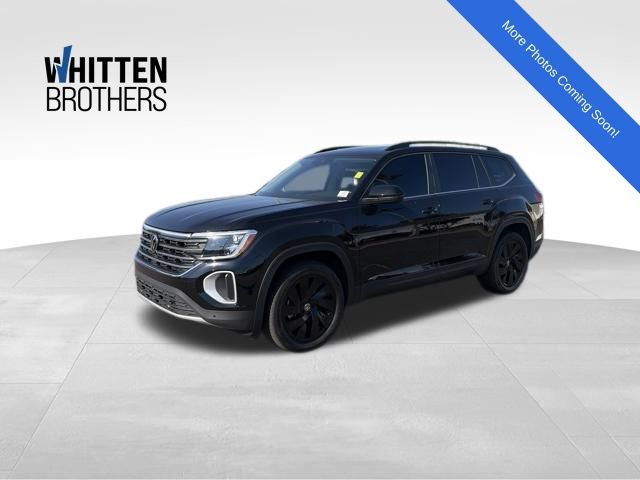 Deep Black 2026 Volkswagen Atlas SE FWD with Technology SUV / Crossover Front-Wheel Drive 8-Speed Automatic