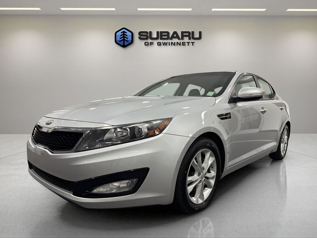 Bright Silver Metallic 2013 Kia Optima LX Sedan Front-Wheel Drive 6-Speed Automatic