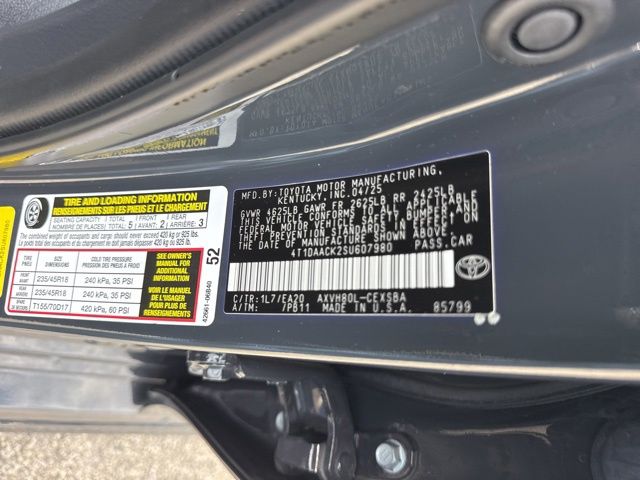 Used 2025 Toyota Camry Sedan