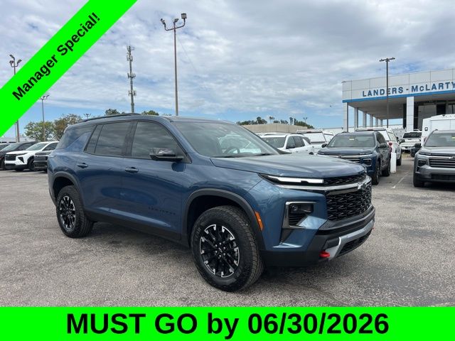 Lakeshore Blue Metallic 2026 Chevrolet Traverse Z71 AWD SUV / Crossover Four-Wheel Drive 8-Speed Automatic