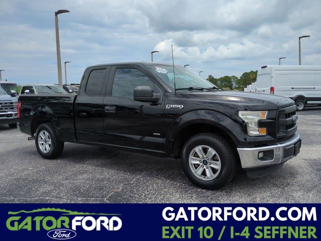 Shadow Black 2016 Ford F-150 XL SuperCab Pickup Truck 4X2 6-Speed Automatic