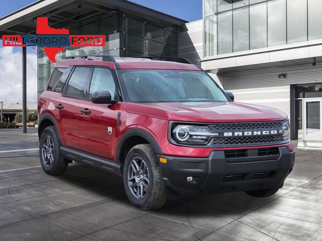 2025 Ruby Red Metallic Tinted Clearcoat Ford Bronco Sport Big Bend 4X4 SUV