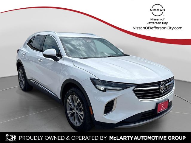Summit White 2022 Buick Envision Preferred FWD SUV / Crossover Front-Wheel Drive 9-Speed Automatic