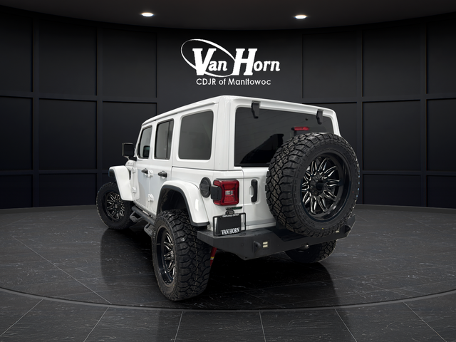 Used 2021 Bright White Clearcoat Jeep Unlimited Rubicon image 5