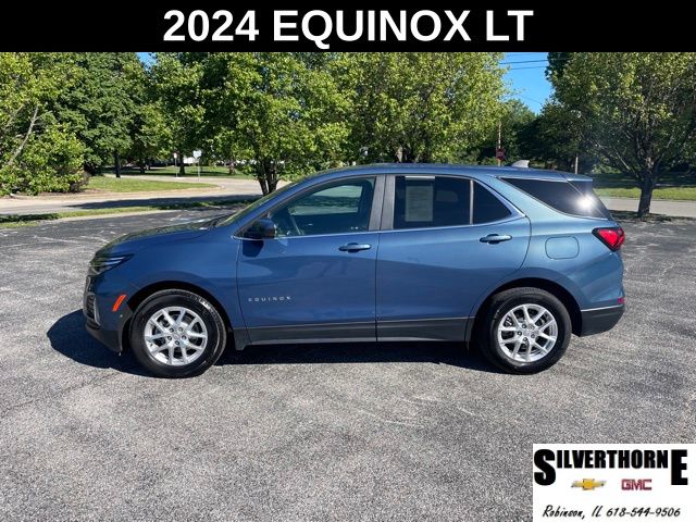 Lakeshore Blue Metallic 2024 Chevrolet Equinox SUV / Crossover Front-Wheel Drive 6-Speed Automatic Overdrive