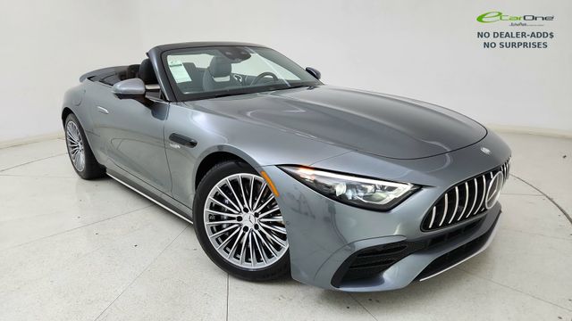 Selenite Gray Metallic 2024 Mercedes-Benz SL-Class AMG SL 43 RWD Convertible Rear-Wheel Drive 9-Speed Automatic