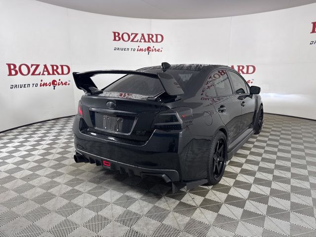 2018 Black Subaru WRX STi AWD Sedan