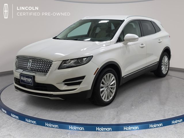 White Platinum Clearcoat Metallic 2019 Lincoln MKC SUV / Crossover All-Wheel Drive 6-Speed Automatic