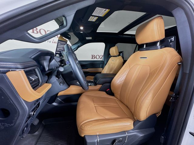 2024 Star White Metallic Tri-Coat Ford Expedition Max Platinum 4X4 SUV