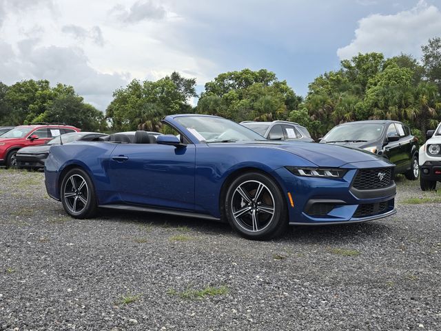 Atlas Blue Metallic 2024 Ford Mustang Convertible Rear-Wheel Drive Automatic