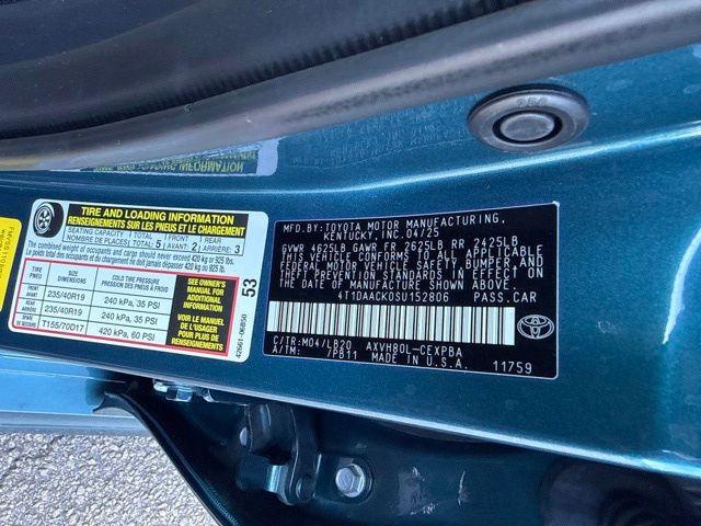 2025 Toyota Camry - $33,888