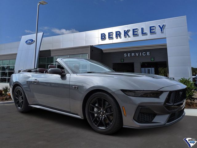 Carbonized Gray Metallic 2025 Ford Mustang Convertible Rear-Wheel Drive Automatic