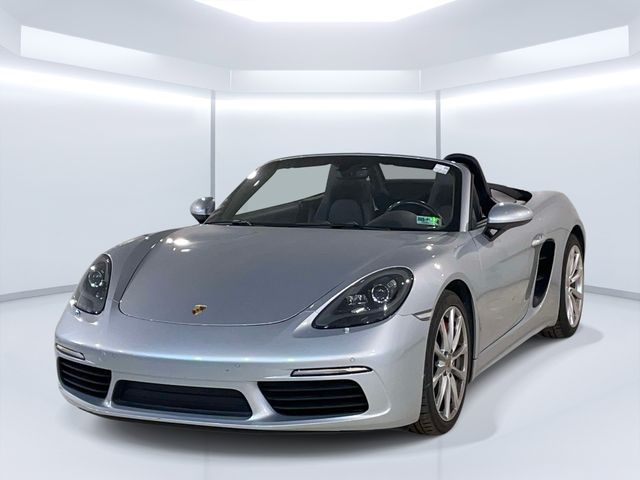 Silver Metallic 2017 Porsche 718 Boxster S RWD Convertible Rear-Wheel Drive