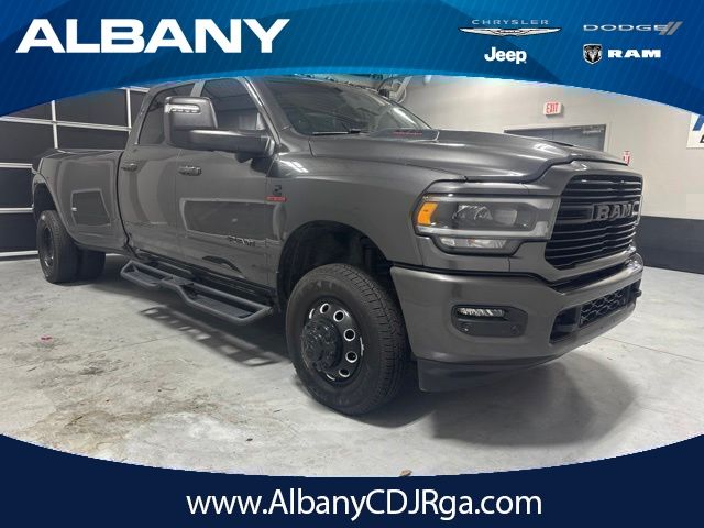 Crystal Metallic 2024 RAM 3500 Pickup Truck Four-Wheel Drive 6-Speed Automatic